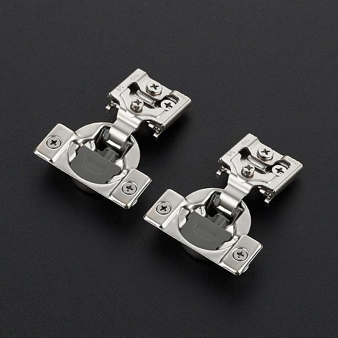 Soft Close Hinges for Kitchen Cabinet Hinges, 5/8 Inch Overlay, 20 Pack | 10 - Image 2