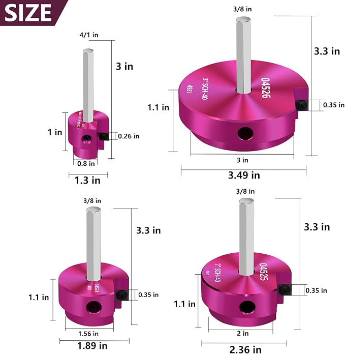 PVC Pipe Reamer Kit, PVC Fitting Saver Hub Socket Saver - Image 3