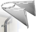 Adjustable 8" Chimney Pipe Wall Support Bracket, Fireplace Pipe Wall Bracket by XSKLBZA
