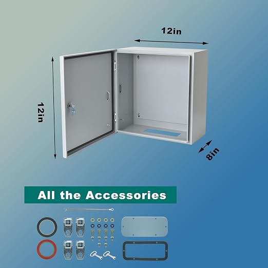 Generic Waterproof Electrical Enclosure 12 x 12 x 8'', Outdoor Electrical Box - Image 7