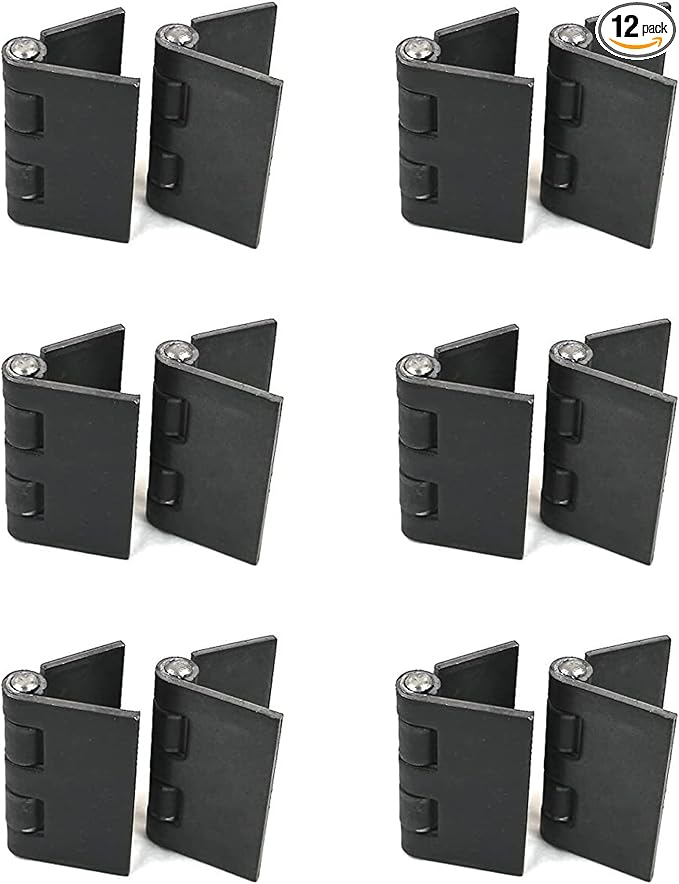 Heavy Duty Weldable 6 Pairs 4" x 4" Gate Hinges-Steel Butt Hinge/HVY Gates by BobcoMetals