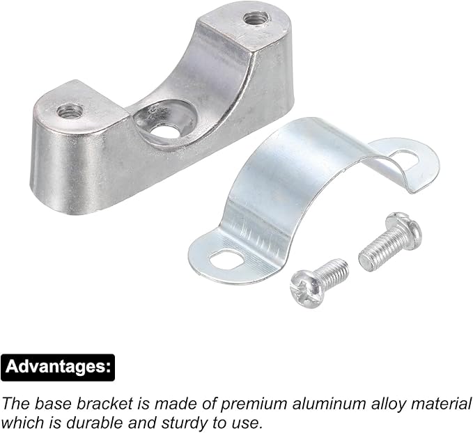 UXCELL 10-Piece Pipe Support Bracket Clamps - Image 6
