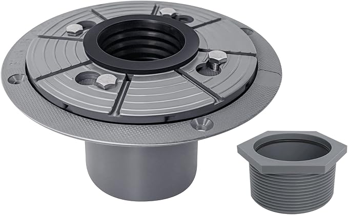 Neodrain 2-Inch PVC Sub Drain, Shower Drain Base | No Hub Shower Drain Base by Neodrain