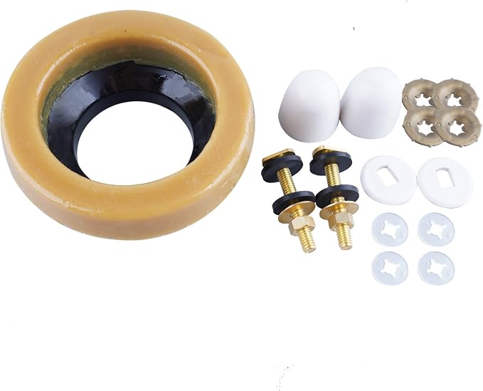 Hibbent Toilet Wax Ring Kit, Toilet Bowl Wax Ring by Hibbent