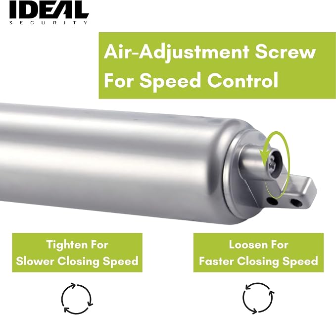 Ideal Security Heavy Duty Storm Door Closer - Image 2