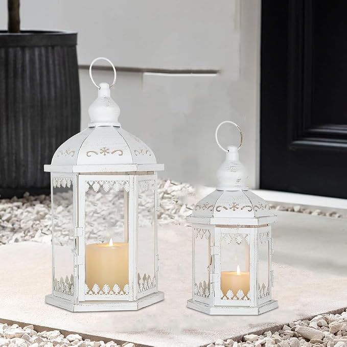 Lanterns Decorative Outdoor&Indoor, Candle Holder - Image 5