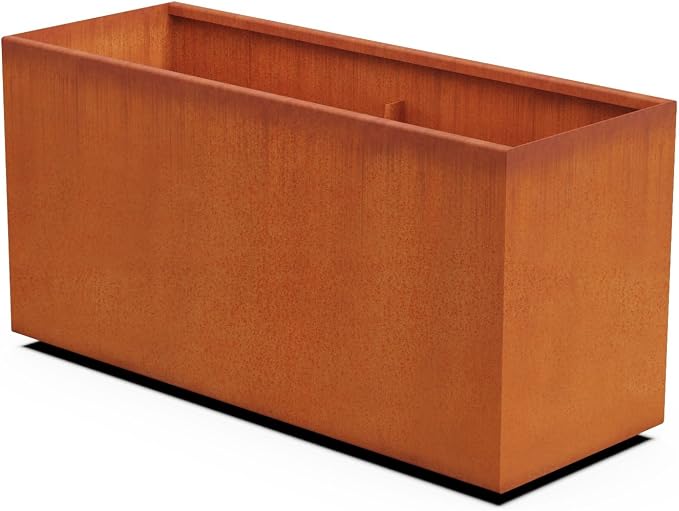 Large Rectangular Planters for Outdoor Plants by Plantercraft