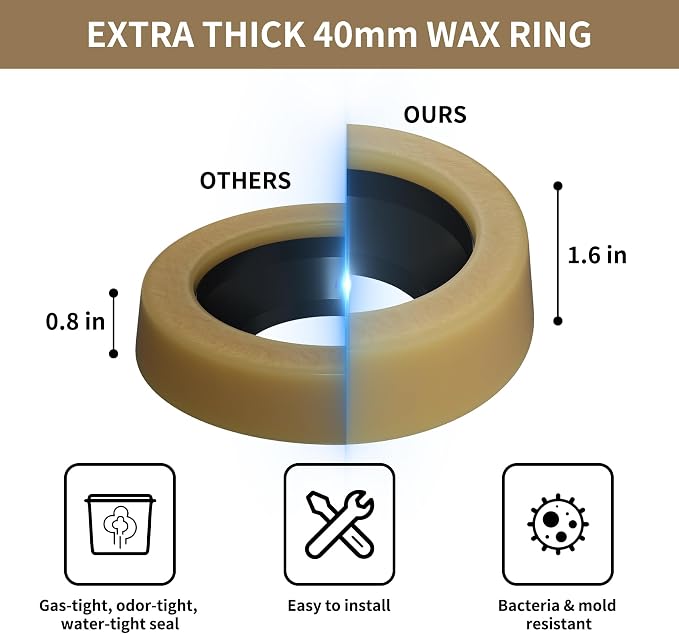iFealClear Extra Thick Wax Ring Kit - Image 2