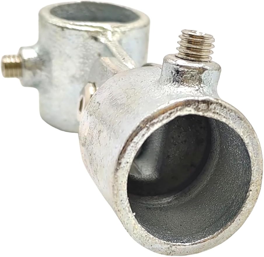 4 Pcs Single Swivel Socket, Adjustable Structural Pipe Fittings 1 Inch OD Steel - Image 8