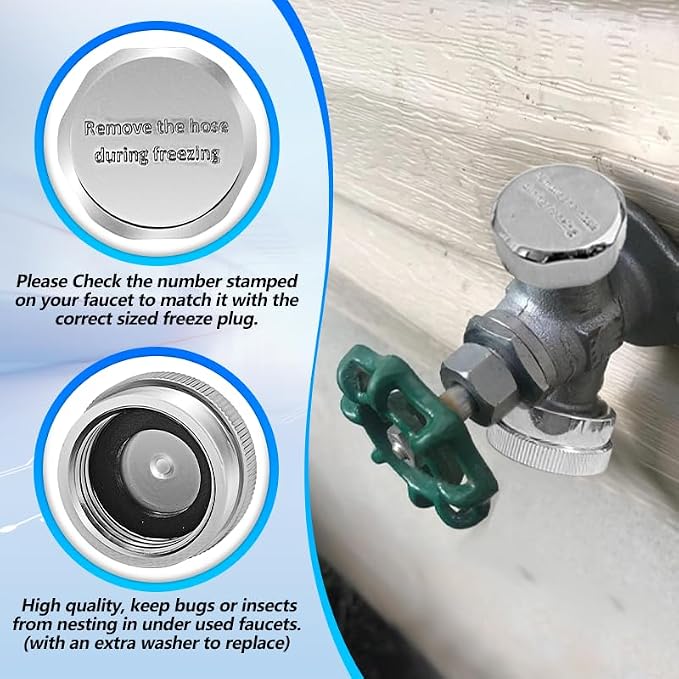 2PCS Outside Faucet Repair Kit, Asse1019-A Repair Kit | Anti Siphon Valve - Image 7
