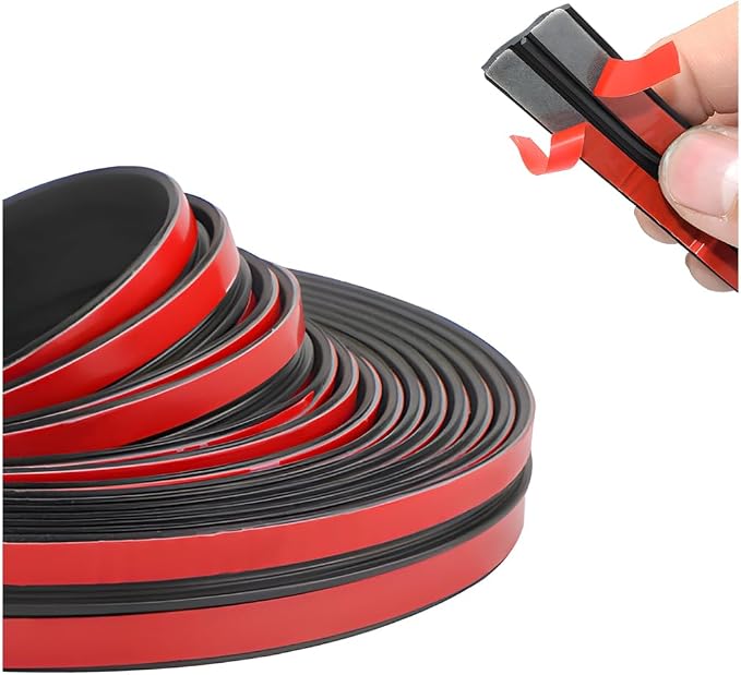 BESULEN 23 Ft Car Windshield Weather Stripping, 14mm T Shape | T Shape Adhesive by BESULEN