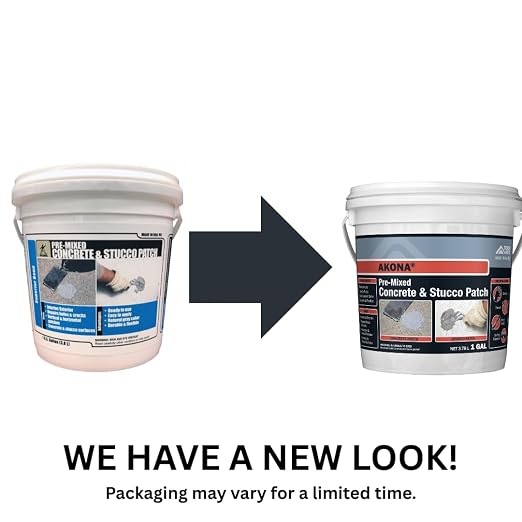 Pre-Mixed Concrete and Stucco Patch, 1 Gallon | Stucco Patch, Patching Material - Image 2