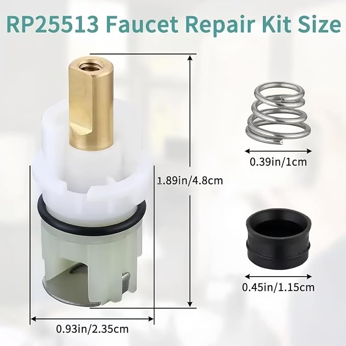 RP25513 Faucet Stem Repair Kit for Delta 2-Handle Faucets 2-Pack | Includes - Image 2