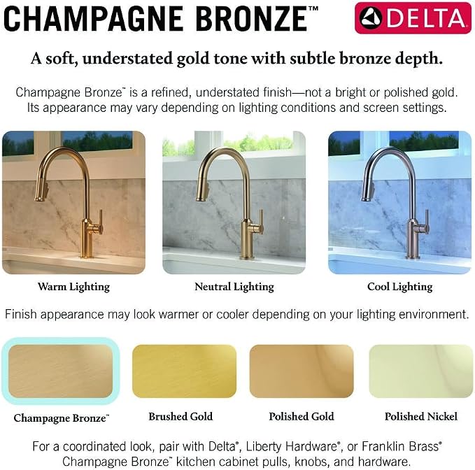Delta Faucet 72030-CZ Disposal and Flange Stopper, Champagne Bronze, 4.50 x - Image 4