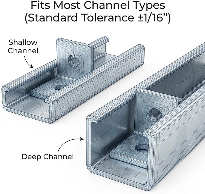 QWORK 10-Pack Heavy Duty L-Shaped Connector Brackets - Image 5