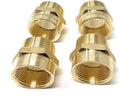 Cascada Lead-Free 1 1/4" G Thread Male to NPT Female Adapter | G Thread Male to by CascadaShowers