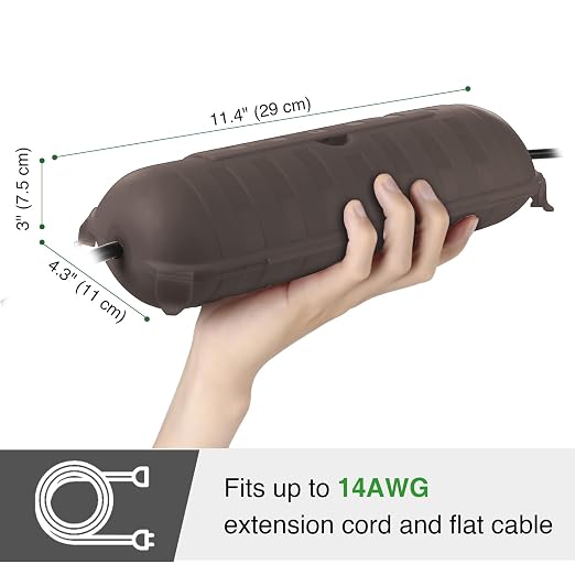 Outdoor Extension Cord Safety Cover, - Image 8
