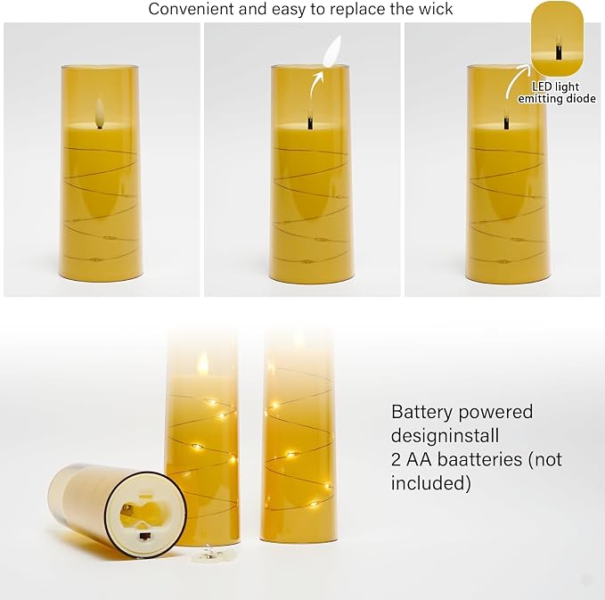 kakoya Flameless LED Candles - Image 2