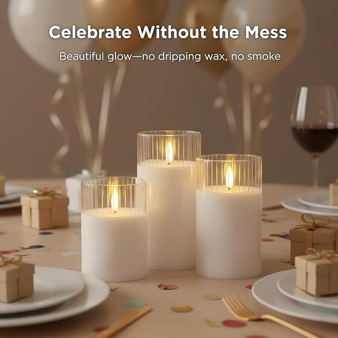 ANGELLOONG Flickering Flameless Candles - Image 6