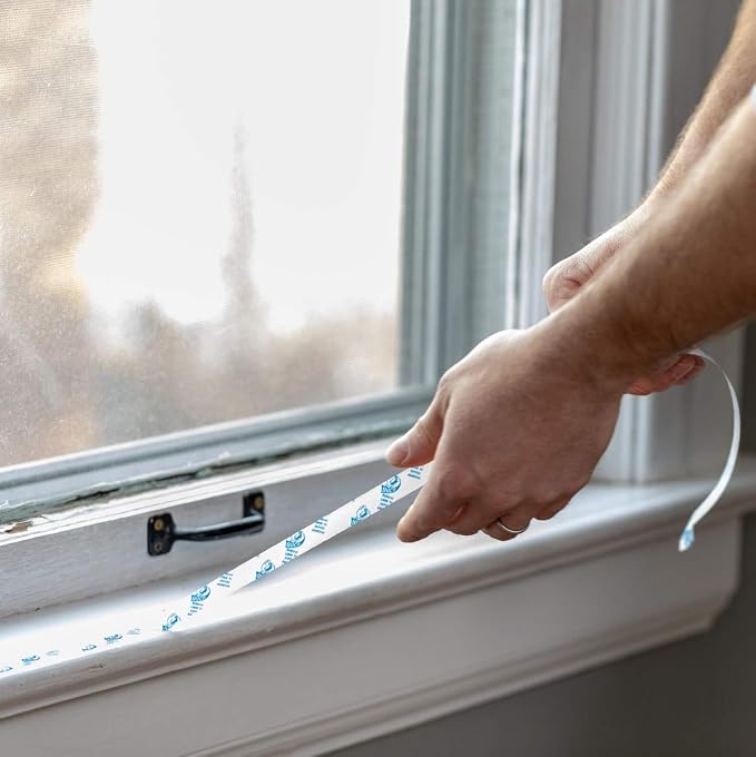 Duck MAX Strength Heavy Duty Insulating Film Window Kit, 62-Inch x 126-Inch - Image 8