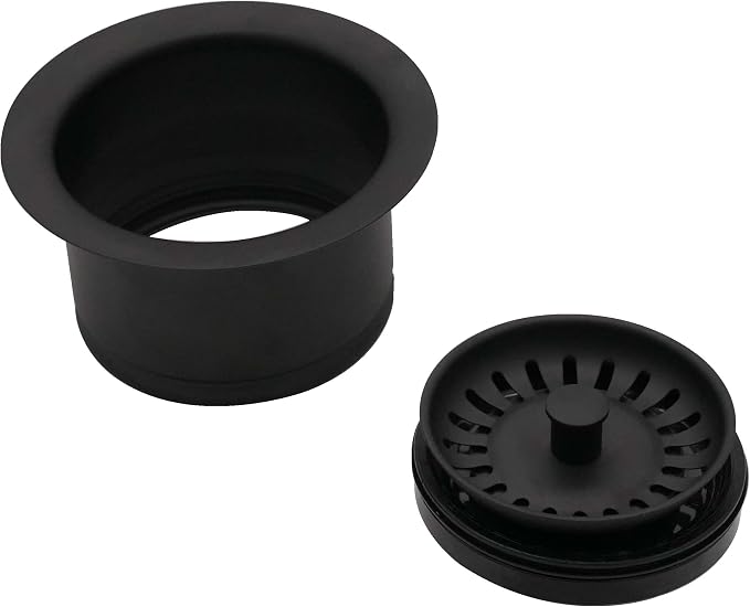 Westbrass D2082S-62 3-1/2" Extra-Deep Collar Kitchen Sink Waste Disposal Flange - Image 3