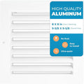 Aluminum 8 x 8 Inch Cold Air Return Vent Cover, Rustproof AC Transfer Grille by Air360