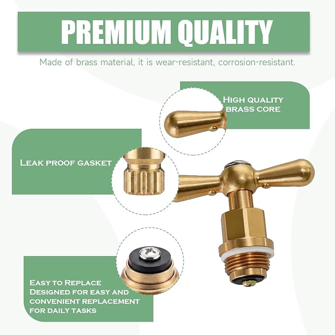 PK1100 Brass Globe Valve Stem and Bonnet Kit - Image 4