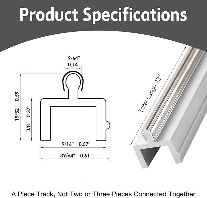 Stainless Steel Cover Anodized Aluminium Body Sliding Screen Door Bottom Track - Image 5