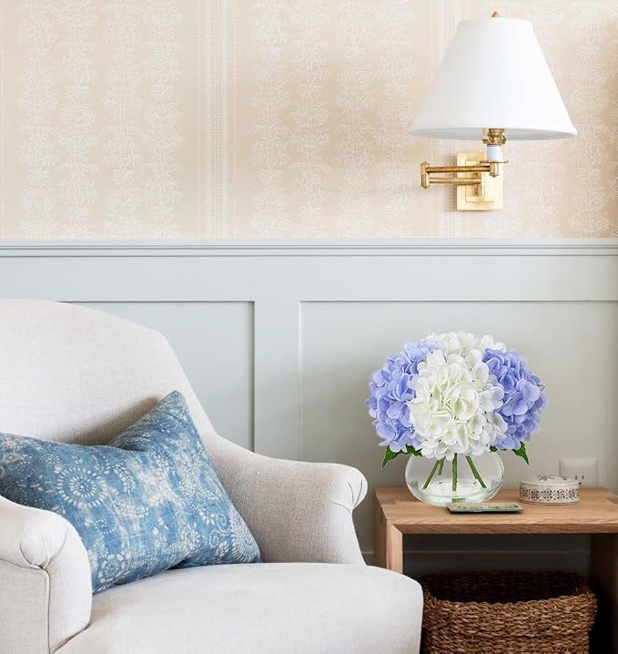 Hollyone Hydrangea Artificial Flowers - Image 5