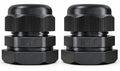 1" NPT Strain Relief Nylon Cord Grip Cable Glands by MGISpeedWare