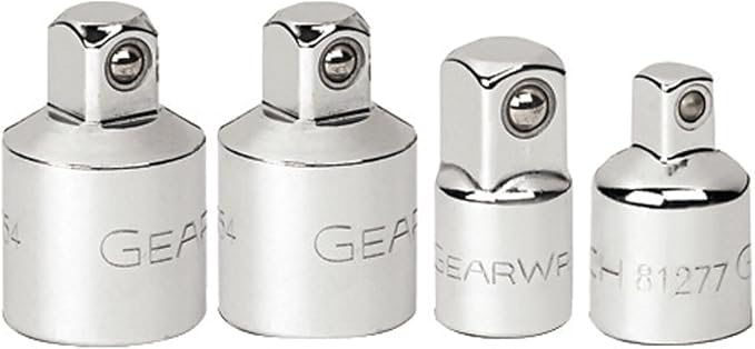 GEARWRENCH 1/4", 3/8" & 1/2" Drive Adapter Set 4 Pc. by Unknown