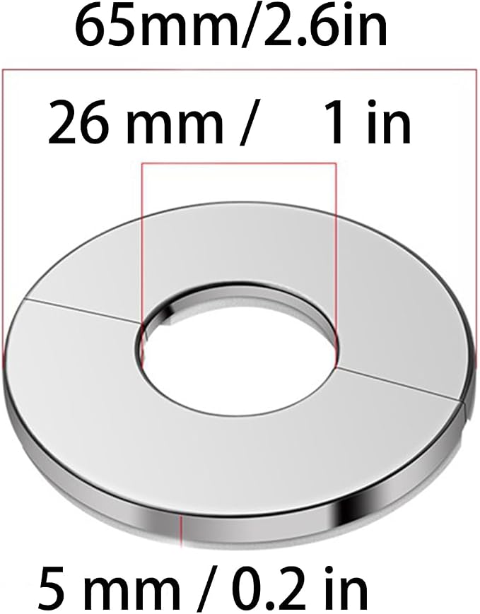 1 Inch Split Escutcheon Plate - Image 2