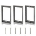 HXH Single Gang Receptacle Outlet Box Extender, 1/4 Inch, 3 Pack | by HUIXHAO