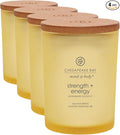 Chesapeake Bay Candle Scented Candle Strength + Energy Medium Home Décor by ChesapeakeBayFragrance