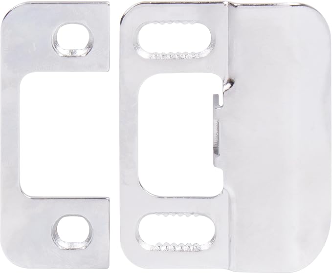 Adjustable Strike Plate, Polished Chrome - Image 2