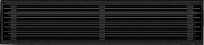 BUILDMART - 36x8 Modern AC Vent Cover - Decorative Black Air Vent - Standard - Image 2