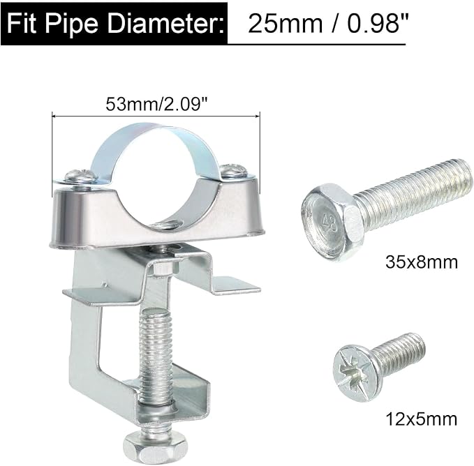 uxcell 10Pcs Conduit Hanger - Image 2