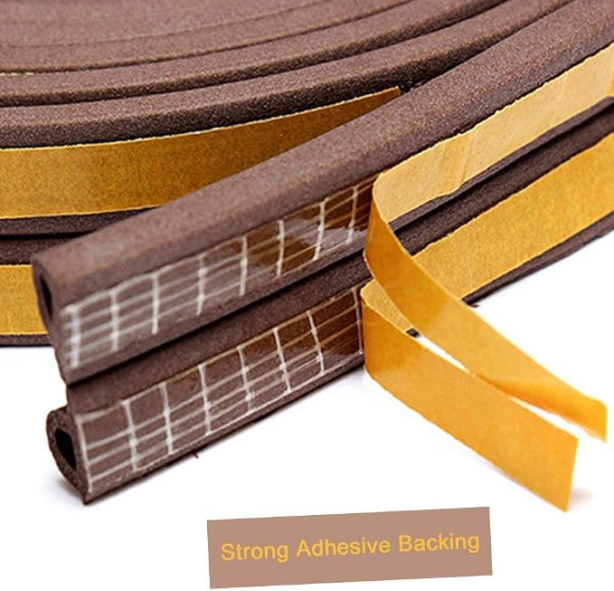 CloudBuyer Door & Window Weather Stripping, Soundproof Insulation Seal Strip - Image 5