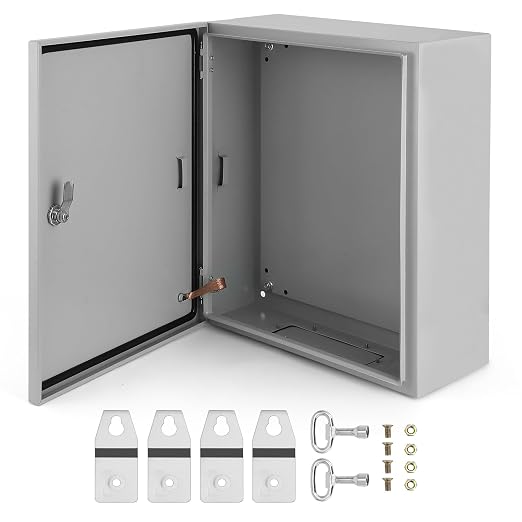 Electrical Box, Nema 4X Steel Electrical Box, Ip66 Waterproof & Dustproof by GAOMON