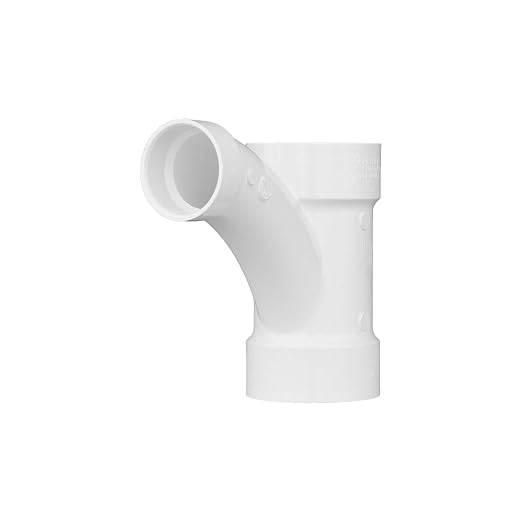 CHARLOTTE PIPE 3 x 3 x 2 DWV Comb WYE & 1/8 Bend ONE PC DWV by Charlotte+Pipe