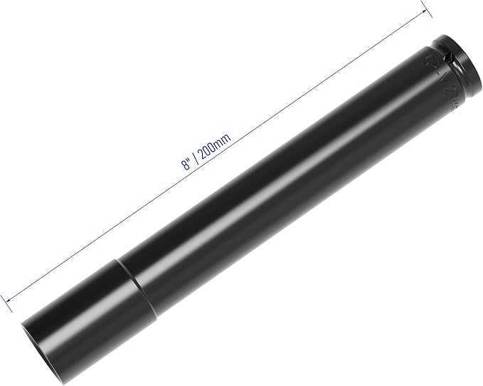 1/2" Drive Socket Set, 27mm Deep Impact Socket, Heat-Treated CR-V Steel - Image 2
