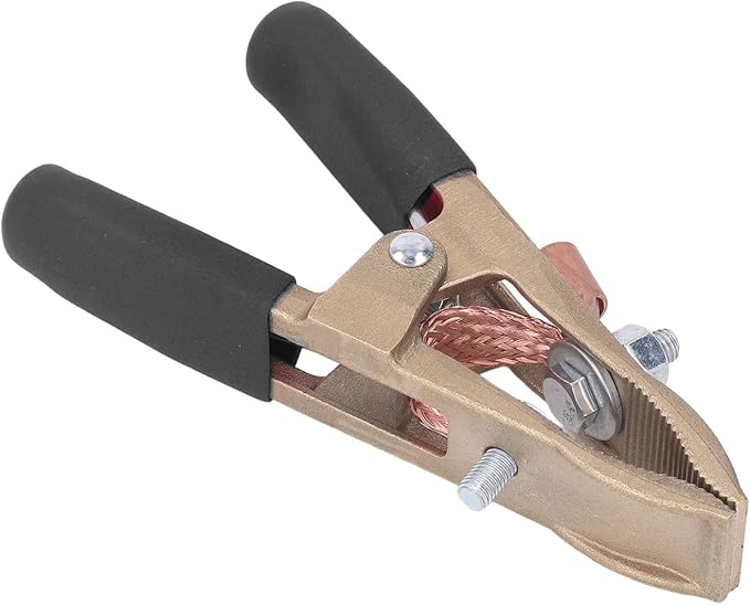 Grounding Work Clamp, Wear Resistant Anti Oxidation Welding Ground Clamp Brass - Image 4