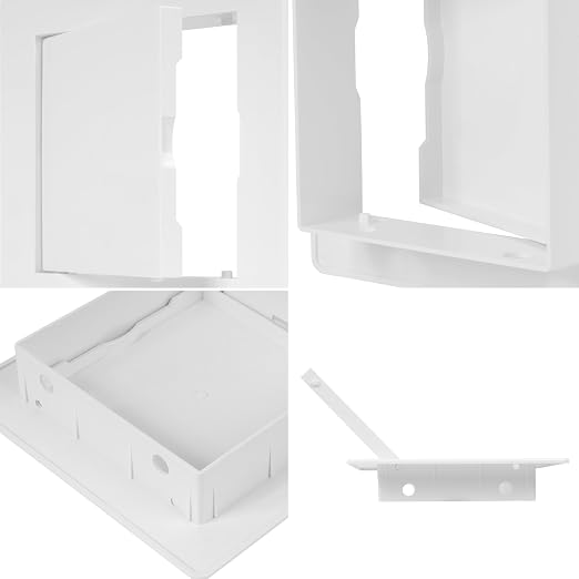 Repa Market 4 x 8 Access Panel for Drywall and Ceiling – White ABS Plastic Door - Image 7