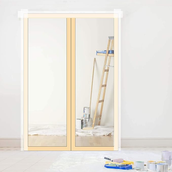 Magnetic Zippered Dust Barrier Door Cover by PICKFORLIFE