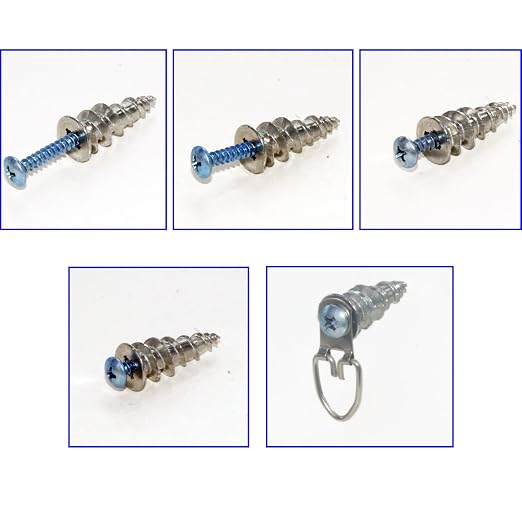 #8 Self Drilling Hollow Metal Stud Wall Anchors - Image 6