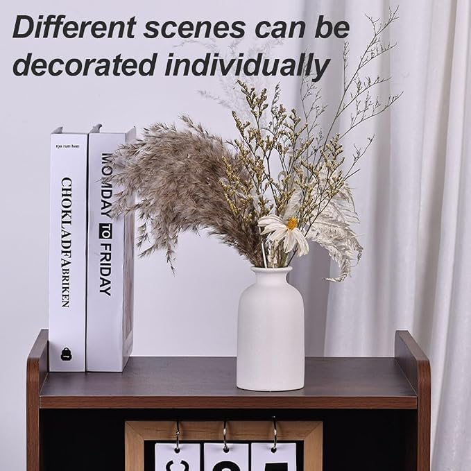 White Bud Vases Set of 6 - Image 3