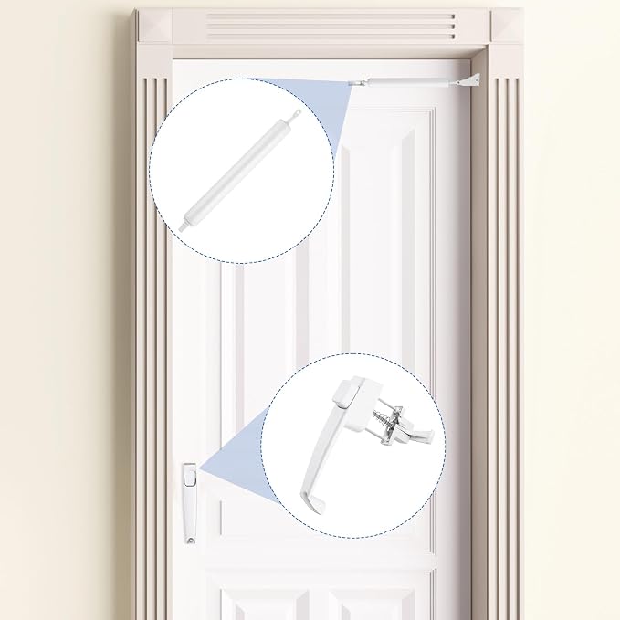 Gisafai 2 Sets Storm Door Closer Door Closure Heavy Duty Screen Doors Closer - Image 7