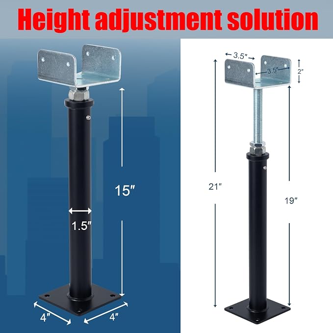 2 Pack U-Shaped Floor Jack - Image 2