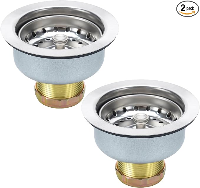 3-1/2 Inch Sink Drain Strainer, Kitchen Sink Drain Strainer, Kitchen Sink Drain by ELAORY