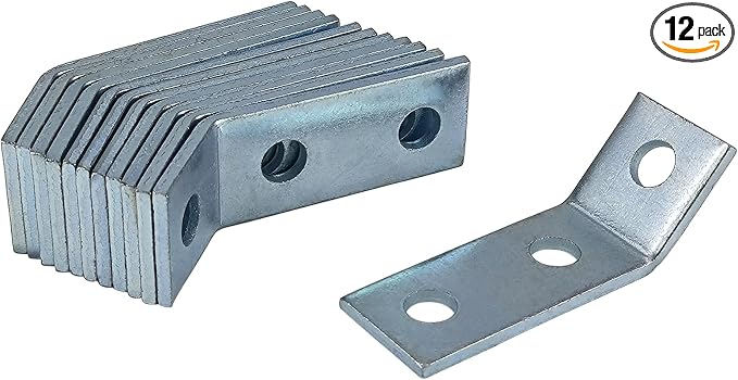 45 Degree 3 Hole Angle Brackets Fit by ZANURA